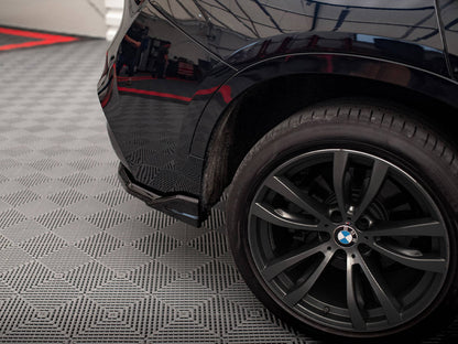 Maxton Design - CENTRAL REAR SPLITTER (VERTICAL BARS) BMW X6 M SPORT F16