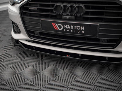 Maxton Design - FRONT SPLITTER V.1 AUDI A6 C8
