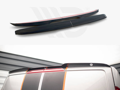 Maxton Design - SPOILER CAP FORD TRANSIT CUSTOM ST-LINE MK1 FACELIFT