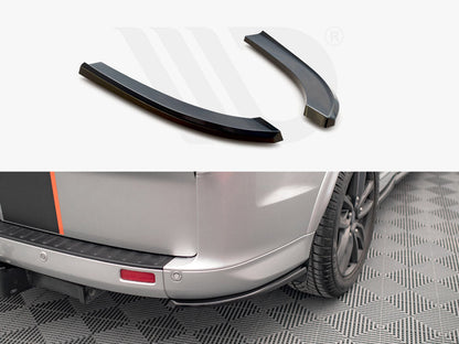 Maxton Design - REAR SIDE SPLITTERS FORD TRANSIT CUSTOM ST-LINE MK1 FACELIFT