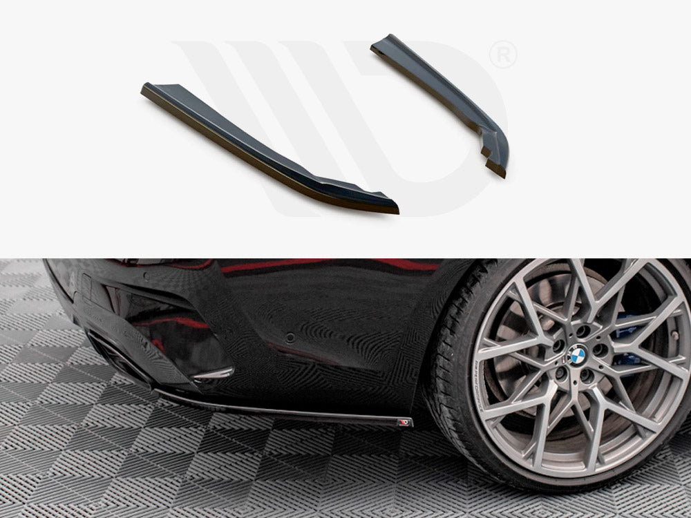 Maxton Design - REAR SIDE SPLITTERS V.4 BMW 3 M-PACK G20 / G21