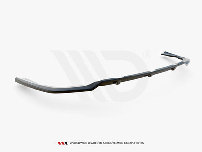 Maxton Design - CENTRAL REAR SPLITTER (VERTICAL BARS) V.2 BMW X6 M-PACK G06
