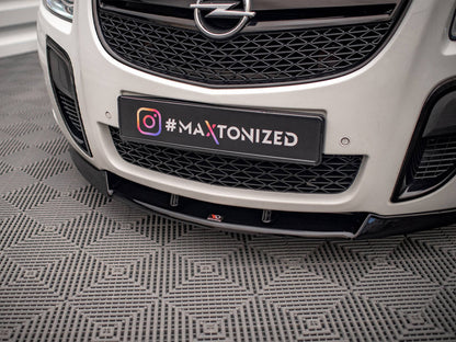 Maxton Design - FRONT SPLITTER V.1 OPEL / VAUXHALL INSIGNIA OPC MK1