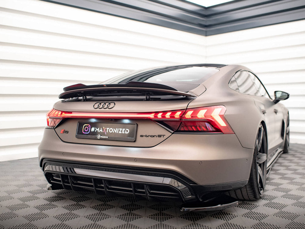Maxton Design - SPOILER CAP AUDI E-TRON GT / RS GT RS MK1