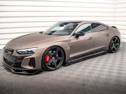 Maxton Design - SIDE SKIRTS DIFFUSERS V.2 AUDI E-TRON GT / RS GT MK1