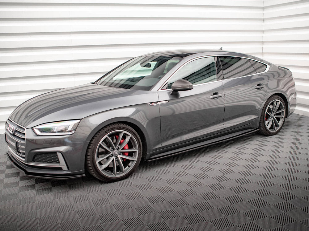 Maxton Design - SIDE SKIRTS SPLITTERS AUDI A5 F5 S-LINE SPORTBACK (2016 - UP)
