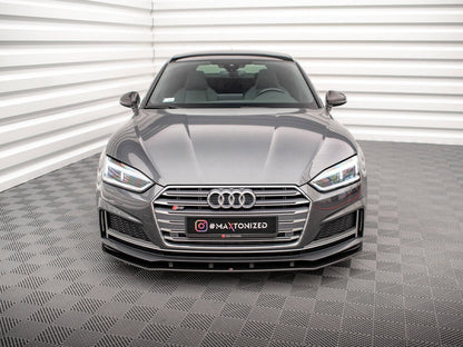 Maxton Design - STREET PRO FRONT SPLITTER AUDI A5 S-LINE / S5 COUPE / SPORTBACK F5