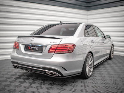Maxton Design - Spoiler Cap Mercedes E63 AMG / AMG-Line Sedan W212 Facelift