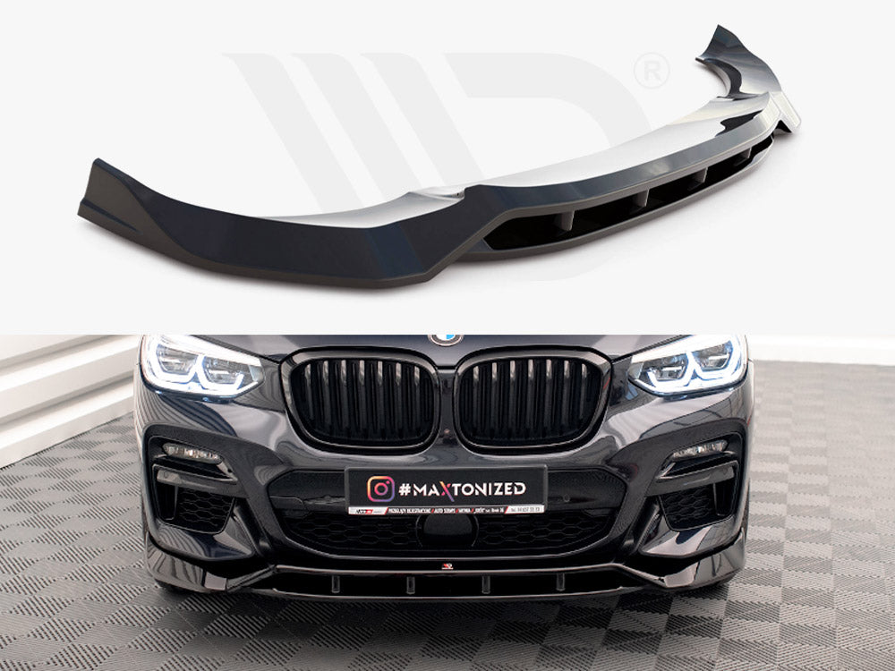 Maxton Design - FRONT SPLITTER V.2 BMW X3 M40D / M40I / M-PACK G01