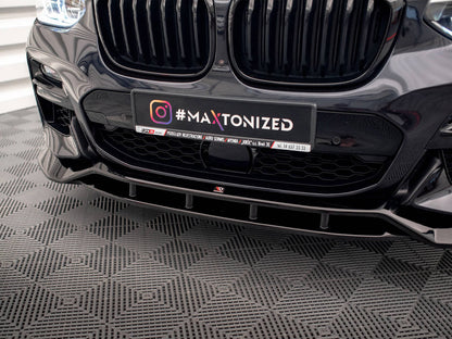 Maxton Design - FRONT SPLITTER V.2 BMW X3 M40D / M40I / M-PACK G01