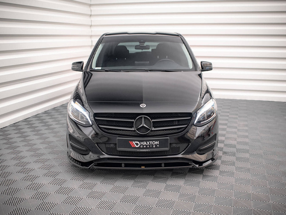 Maxton Design - FRONT SPLITTER MERCEDES B W246 FACELIFT