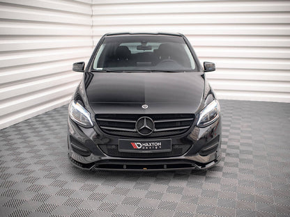 Maxton Design - FRONT SPLITTER MERCEDES B W246 FACELIFT