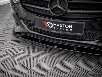 Maxton Design - FRONT SPLITTER MERCEDES B W246 FACELIFT