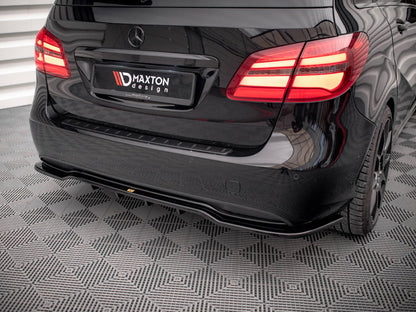 Maxton Design - REAR SPLITTER (VERTICAL BARS) MERCEDES B W246 FACELIFT
