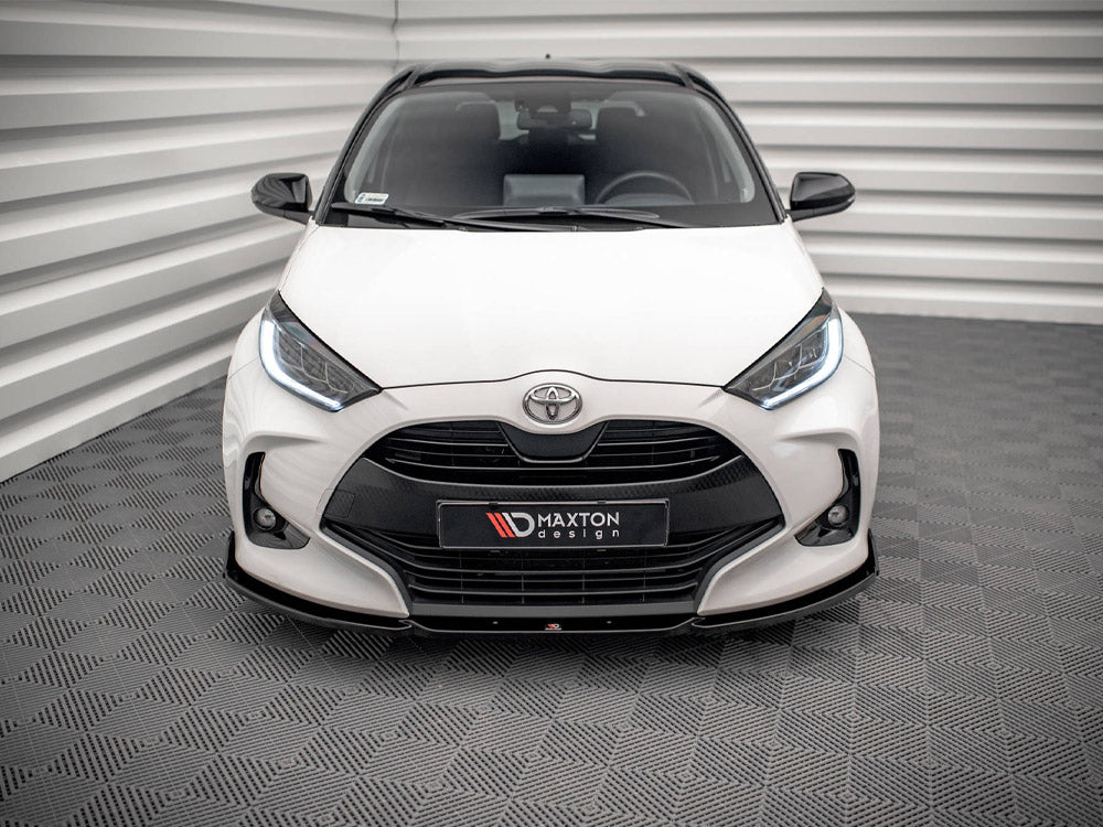 Maxton Design - FRONT SPLITTER V.1 + FLAPS TOYOTA YARIS MK4