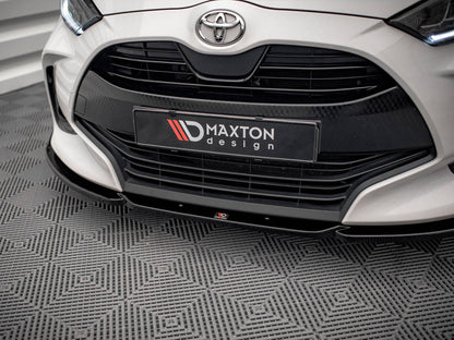 Maxton Design - FRONT SPLITTER V.1 + FLAPS TOYOTA YARIS MK4
