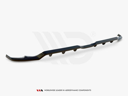 Maxton Design - CENTRAL REAR SPLITTER V.2 (VERTICAL BARS) TOYOTA YARIS MK4