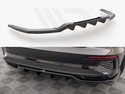 Maxton Design - CENTRAL REAR SPLITTER (VERTICAL BARS) AUDI A3 S-LINE SEDAN 8Y