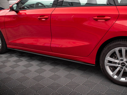 Maxton Design - STREET PRO SIDE SKIRTS DIFFUSERS AUDI A3 8Y