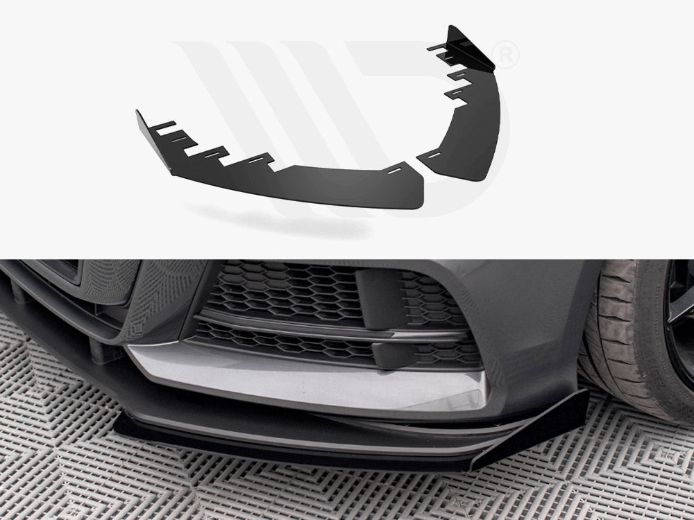 Maxton Design - FRONT FLAPS AUDI S3 SPORTBACK 8V FACELIFT