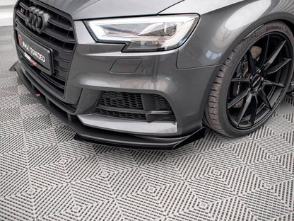 Maxton Design - FRONT FLAPS AUDI S3 SPORTBACK 8V FACELIFT
