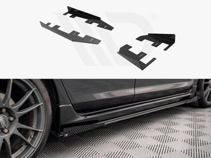Maxton Design - SIDE FLAPS MAZDA 3 MPS MK1