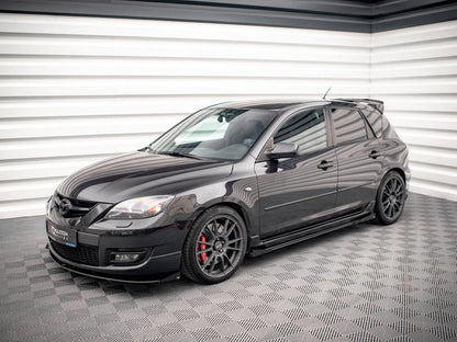 Maxton Design - SIDE FLAPS MAZDA 3 MPS MK1