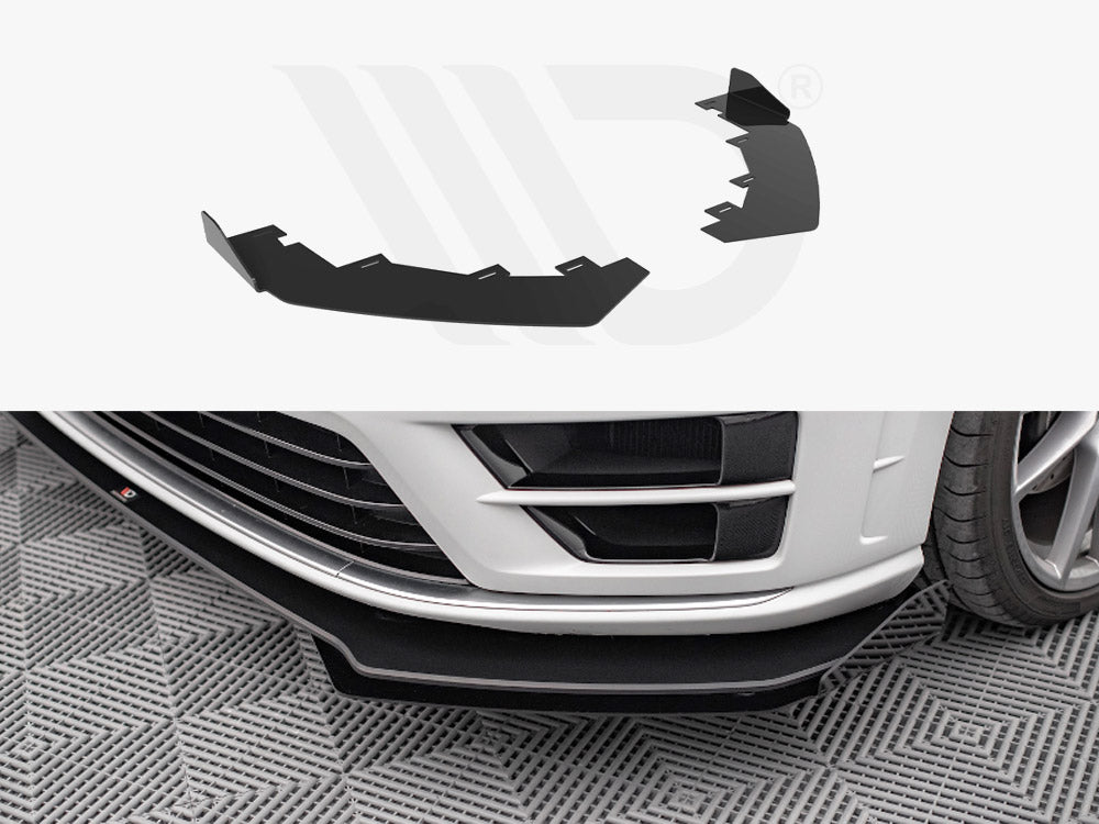 Maxton Design - FRONT FLAPS VW GOLF R MK7