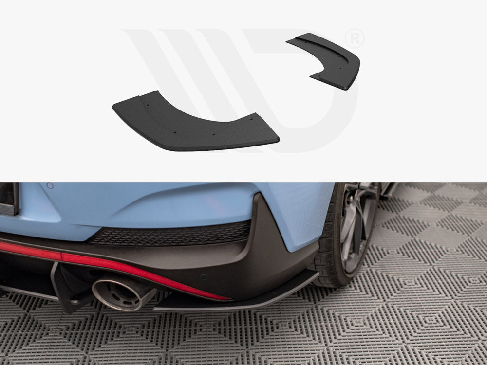 Maxton Design - STREET PRO REAR SIDE SPLITTERS HYUNDAI I30 N FASTBACK MK3