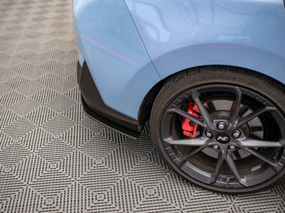 Maxton Design - STREET PRO REAR SIDE SPLITTERS HYUNDAI I30 N FASTBACK MK3