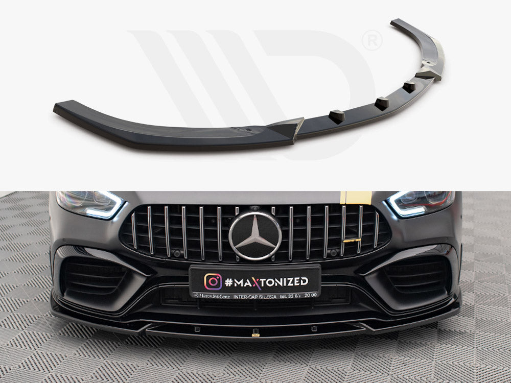 Maxton Design - FRONT SPLITTER V.3 MERCEDES AMG GT 63S 4-DOOR COUPE AERO