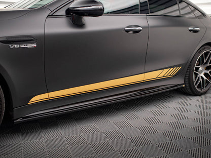 Maxton Design - SIDE SKIRTS SPLITTERS MERCEDES AMG GT 63S 4-DOOR COUPE