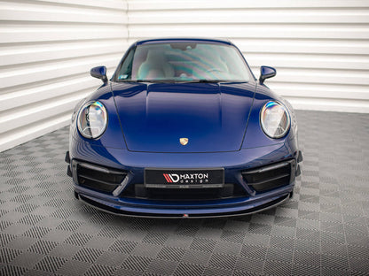 Maxton Design - FRONT BUMPER WINGS (CANARDS) PORSCHE 911 CARRERA AERO 992