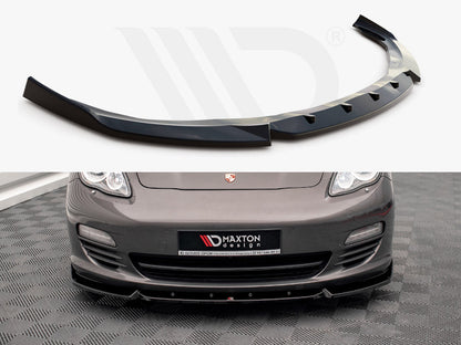 Maxton Design - FRONT SPLITTER V.2 PORSCHE PANAMERA / PANAMERA DIESEL 970