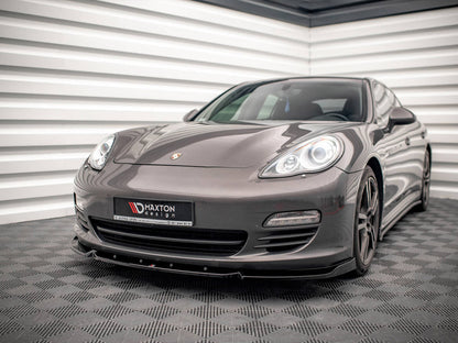 Maxton Design - FRONT SPLITTER V.2 PORSCHE PANAMERA / PANAMERA DIESEL 970