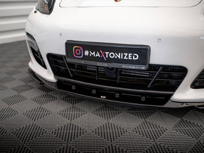 Maxton Design - FRONT SPLITTER V.2 PORSCHE PANAMERA TURBO 970