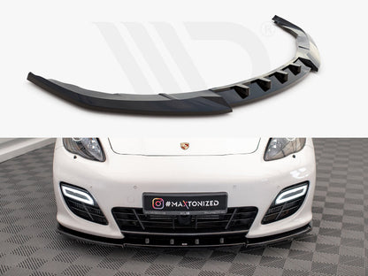 Maxton Design - FRONT SPLITTER V.1 PORSCHE PANAMERA TURBO 970