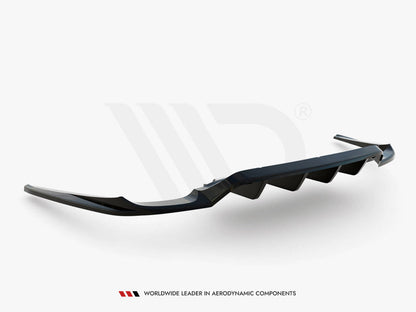 Maxton Design - CENTRAL REAR SPLITTER (VERTICAL BARS) PORSCHE PANAMERA TURBO 970