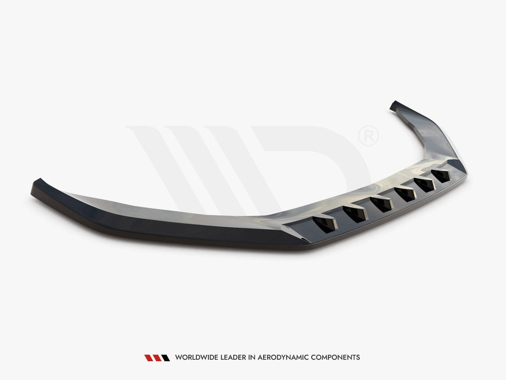 Maxton Design - FRONT SPLITTER V.1 PORSCHE PANAMERA E-HYBRID 971