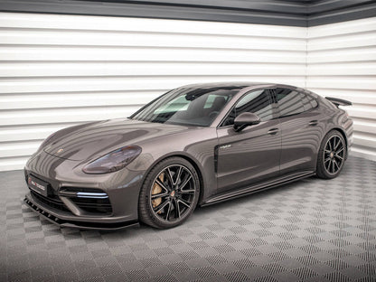 Maxton Design - Side Skirts Diffusers V.1 Porsche Panamera Turbo S E-Hybrid / Panamera E-Hybrid / Panamera 4S 971