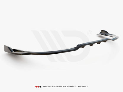 Maxton Design - CENTRAL REAR SPLITTER (VERTICAL BARS) PORSCHE 911 TURBO S 992