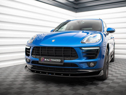 Maxton Design - FRONT SPLITTER V.1 PORSCHE MACAN MK1