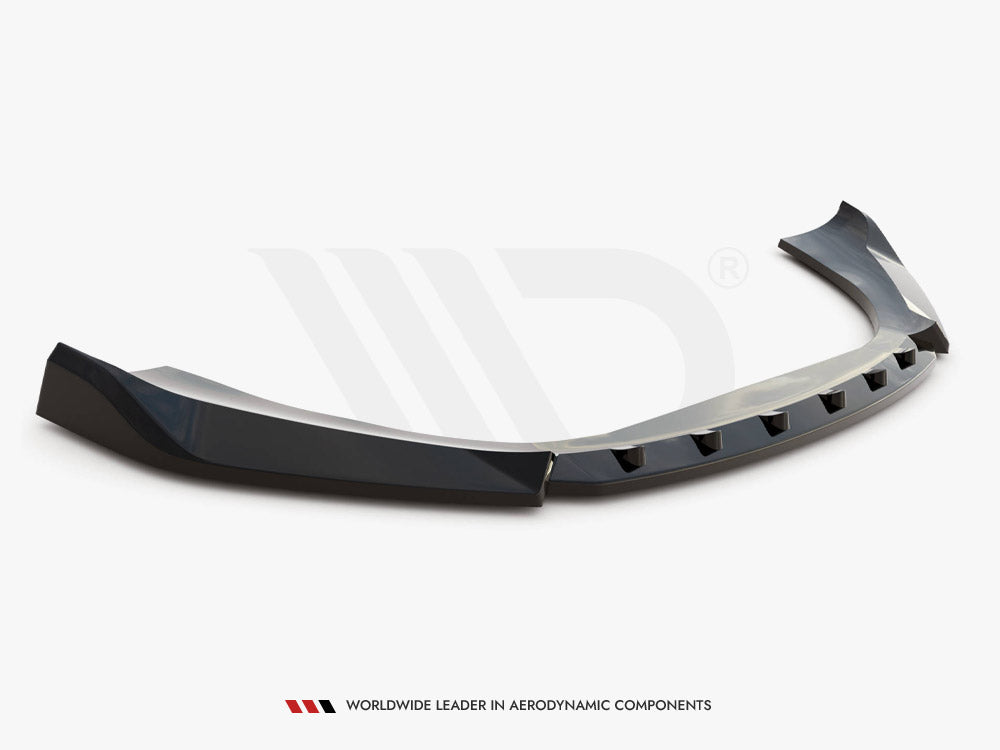Maxton Design - FRONT SPLITTER V.2 PORSCHE MACAN MK1