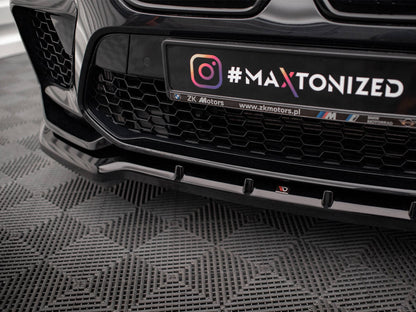 Maxton Design - FRONT SPLITTER V.1 BMW X6 M F96