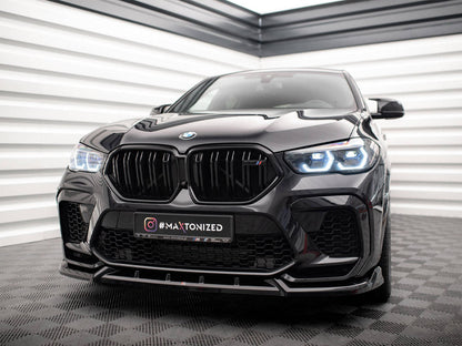 Maxton Design - FRONT SPLITTER V.2 BMW X6 M F96