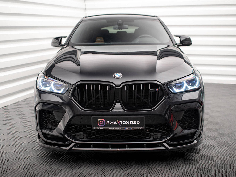 Maxton Design - FRONT SPLITTER V.2 BMW X6 M F96