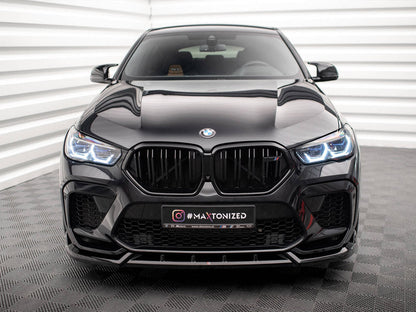 Maxton Design - FRONT SPLITTER V.2 BMW X6 M F96