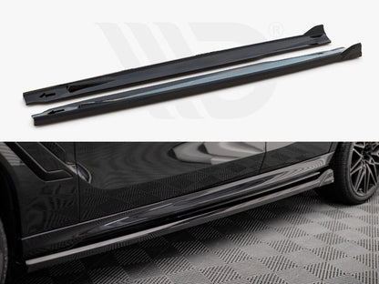 Maxton Design - SIDE SKIRTS DIFFUSERS BMW X6 M F96 / X6 M-PACK G06