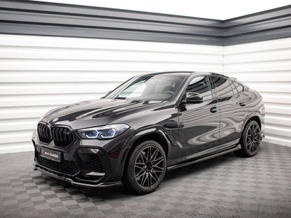 Maxton Design - SIDE SKIRTS DIFFUSERS BMW X6 M F96 / X6 M-PACK G06