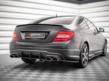 Maxton Design - Spoiler CAP Mercedes-Benz C Coupe Standard / AMG-Line C204